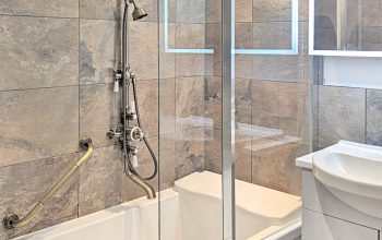Mobility bathroom and shower
