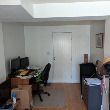 BEFORE: Room prior to conversion