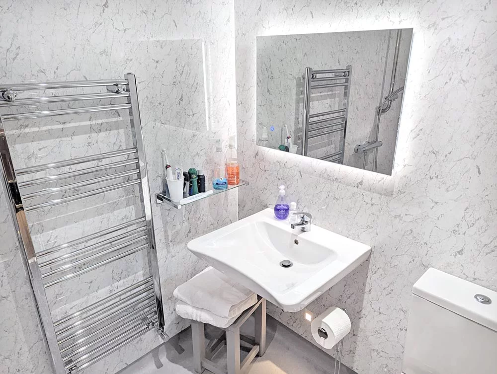 Accessible Bathroom Features and Adaptations: Lower sinks