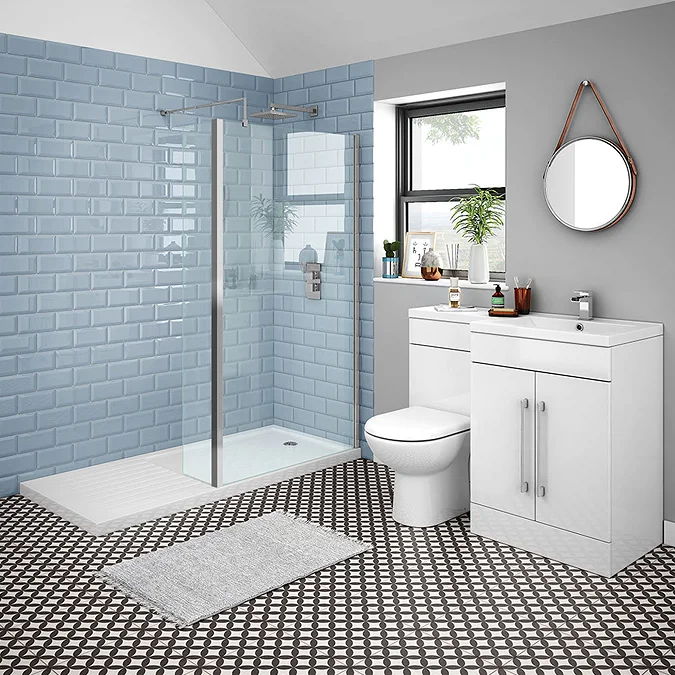 an example of walk in shower installation and design