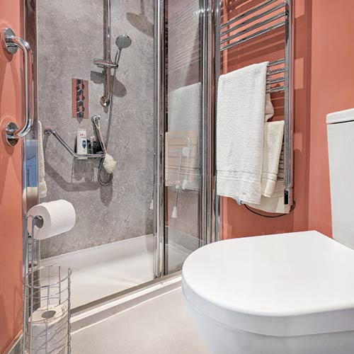 Acccessible ensuite shower