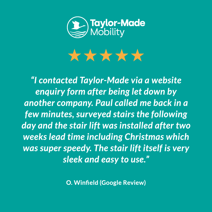 Positive client testimonial