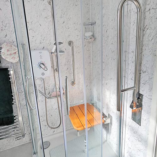 Accessible shower