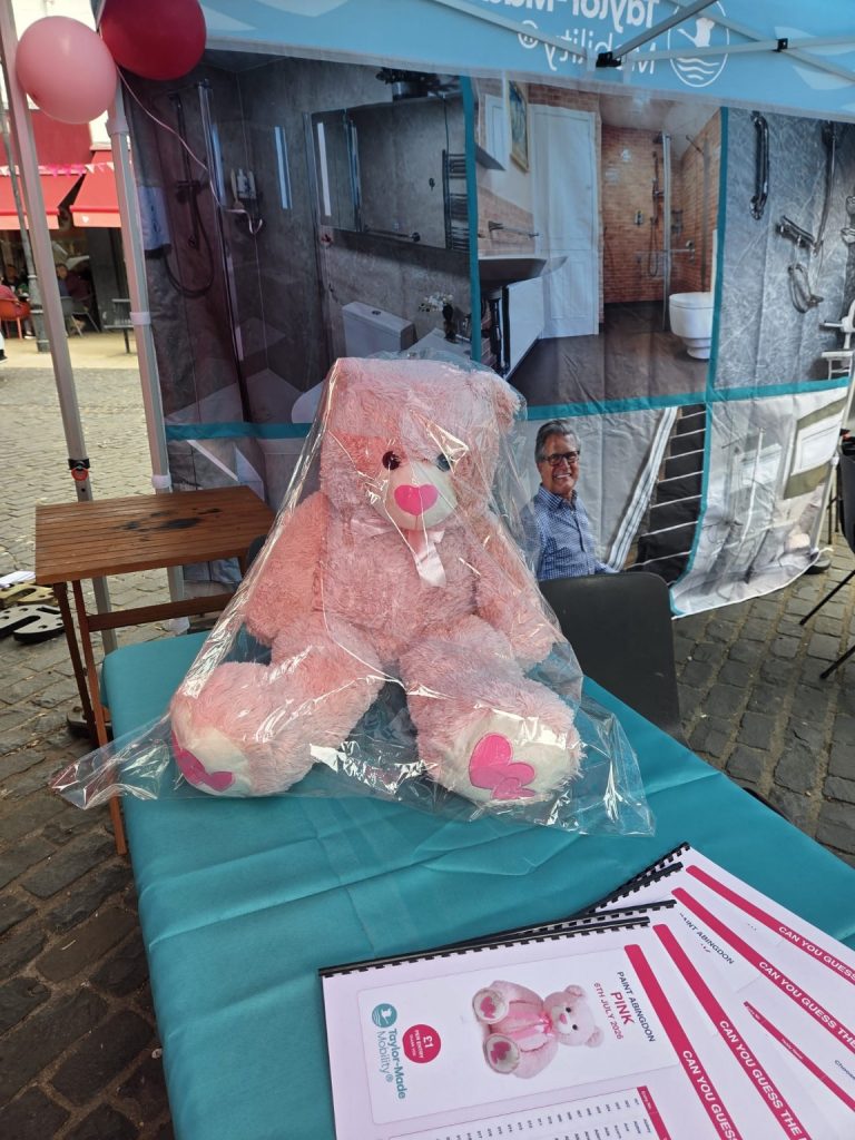 Helping Paint Abingdon Pink for Against Breast Cancer 3 paint abingdon pink