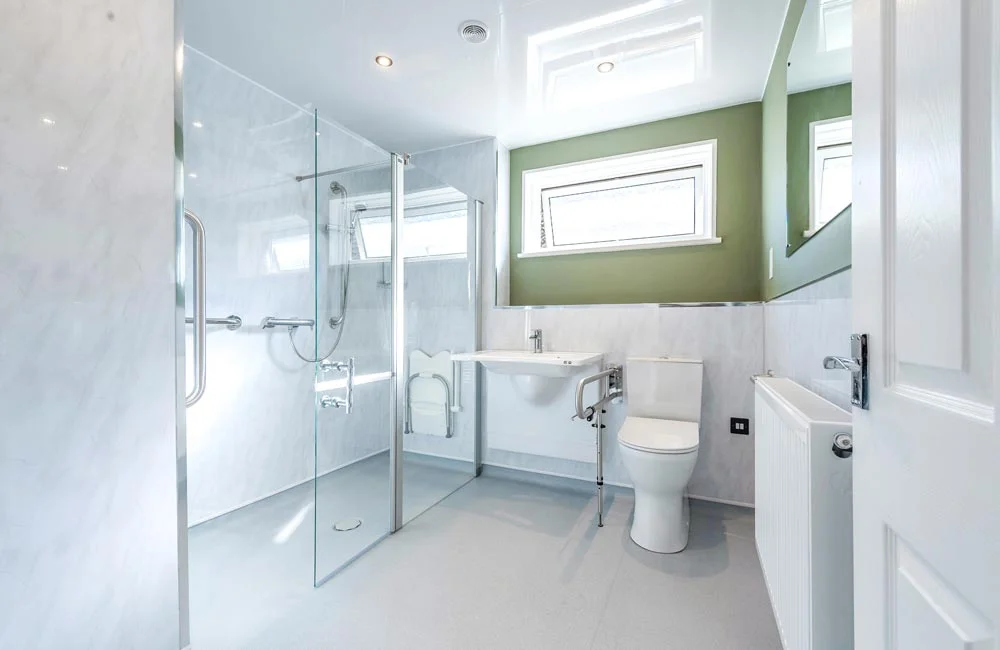 Hospital Discharge Support: How Home Adaptations Can Help 3 Accessible bathroom renovation