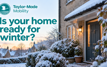 Preparing your home for winter image for Taylor-Made Mobility blog