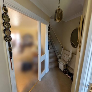 Garage conversion before