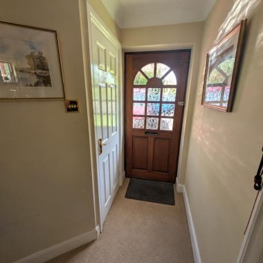Garage conversion before